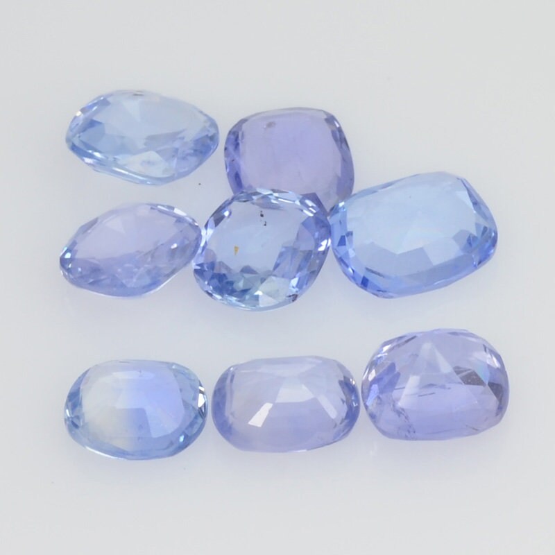 Lots Natural Blue Sapphire Loose Gemstone Oval & Cushion Cut