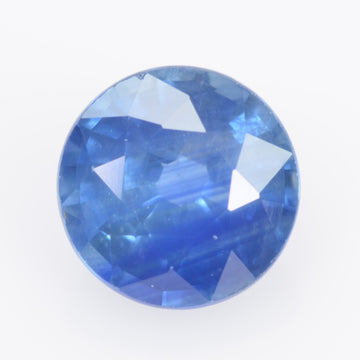 5.3-5.9 MM Natural Blue Sapphire Loose Gemstone Round Cut