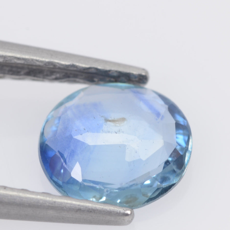 5.3-5.9 MM Natural Blue Sapphire Loose Gemstone Round Cut