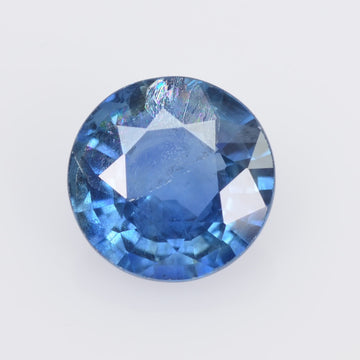 6.0-6.2 MM Natural Blue Sapphire Loose Gemstone Round Cut