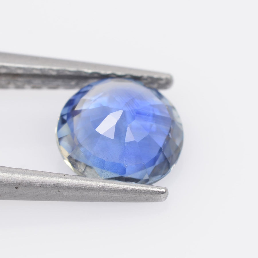 6.3 mm Natural Blue Sapphire Loose Gemstone Round Cut