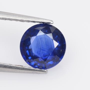 6.4 mm Natural Blue Sapphire Loose Gemstone Round Cut