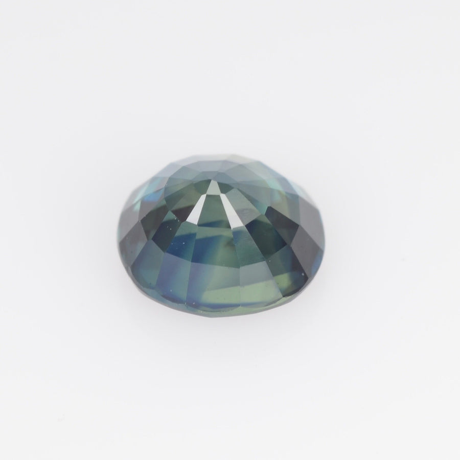 1.36 cts Natural Teal Bluish Green Sapphire Loose Gemstone Oval Cut