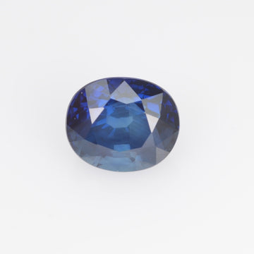 1.25 cts Natural Blue Sapphire Loose Gemstone Oval Cut