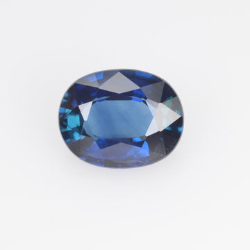 1.26 cts Natural Blue Sapphire Loose Gemstone Oval Cut