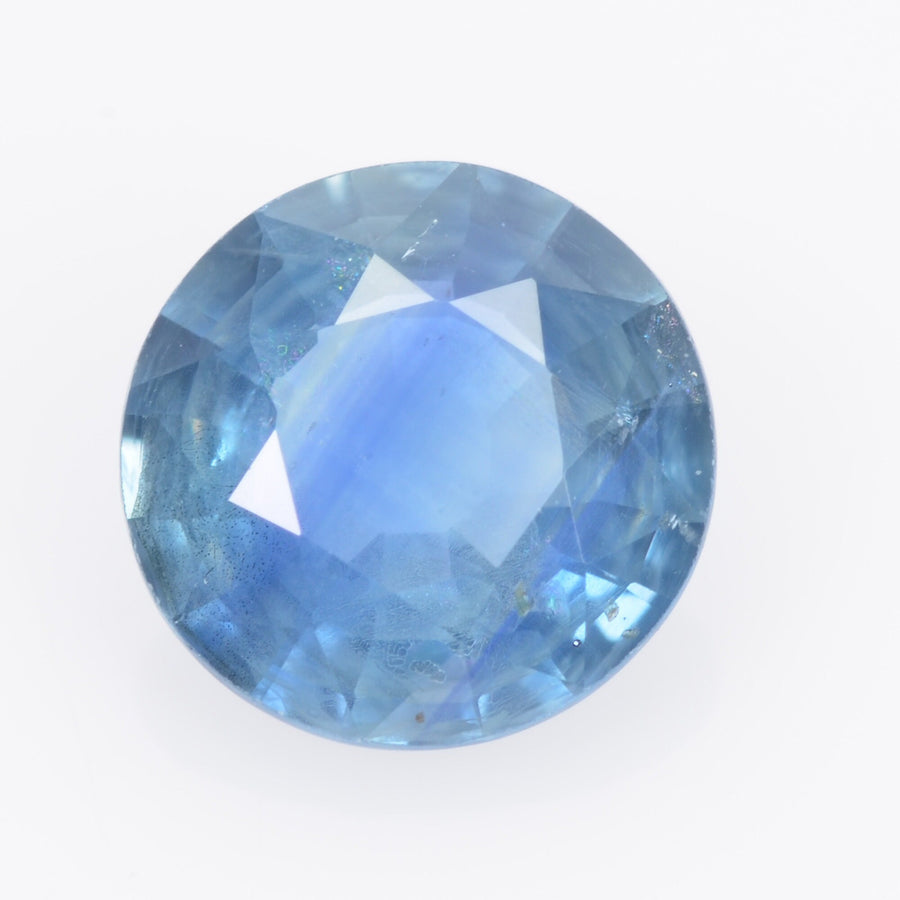 5.3-5.9 MM Natural Blue Sapphire Loose Gemstone Round Cut