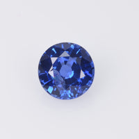 5.7 mm Natural Blue Sapphire Loose Gemstone Round Cut