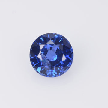 5.7 mm Natural Blue Sapphire Loose Gemstone Round Cut