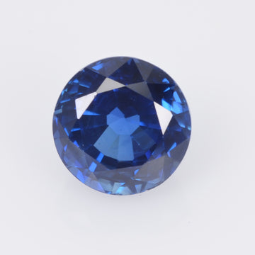 1.84 mm Natural Blue Sapphire Loose Gemstone Round Cut