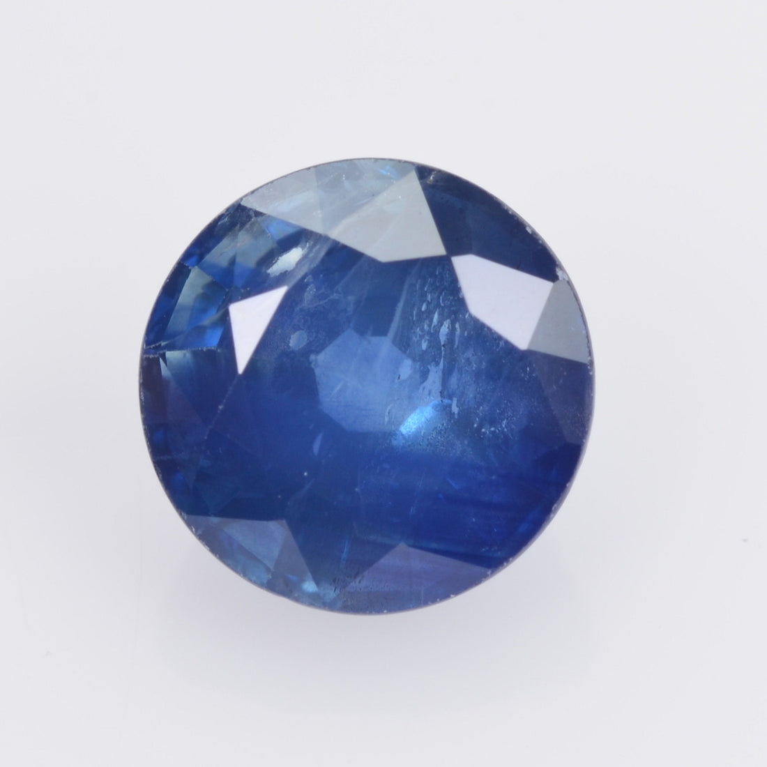 6.3-6.6 mm Natural Blue Sapphire Loose Gemstone Round Cut