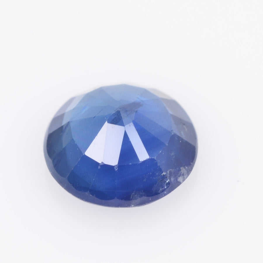 6.3-6.6 mm Natural Blue Sapphire Loose Gemstone Round Cut