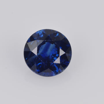 5.8 mm Natural Blue Sapphire Loose Gemstone Round Cut
