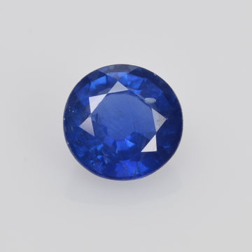 5.9 mm Natural Blue Sapphire Loose Gemstone Round Cut