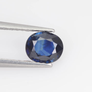 0.68-0.72 Cts Natural Blue Sapphire Loose Gemstone Oval Cut