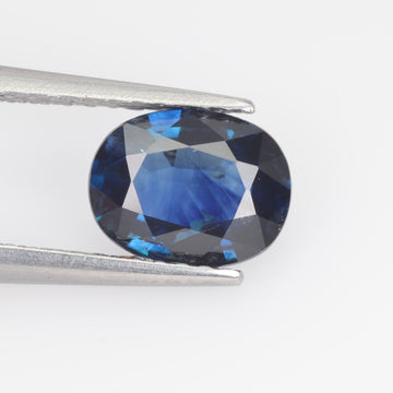 1.09 Cts Natural Blue Sapphire Loose Gemstone Oval Cut