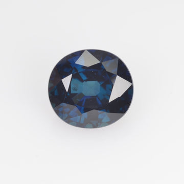 1.33 Cts Natural Teal Blue Sapphire Loose Gemstone Oval Cut