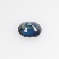 1.34 Cts Natural Teal Blue Sapphire Loose Gemstone Oval Cut