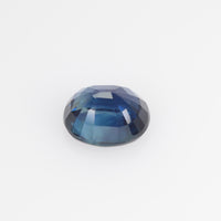 1.38 Cts Natural Teal Blue Sapphire Loose Gemstone Oval Cut