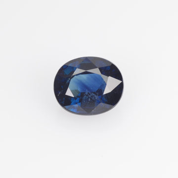 1.38 Cts Natural Teal Blue Sapphire Loose Gemstone Oval Cut