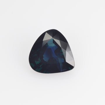 1.44 Cts Natural Teal Blue Sapphire Loose Gemstone Trillion Cut