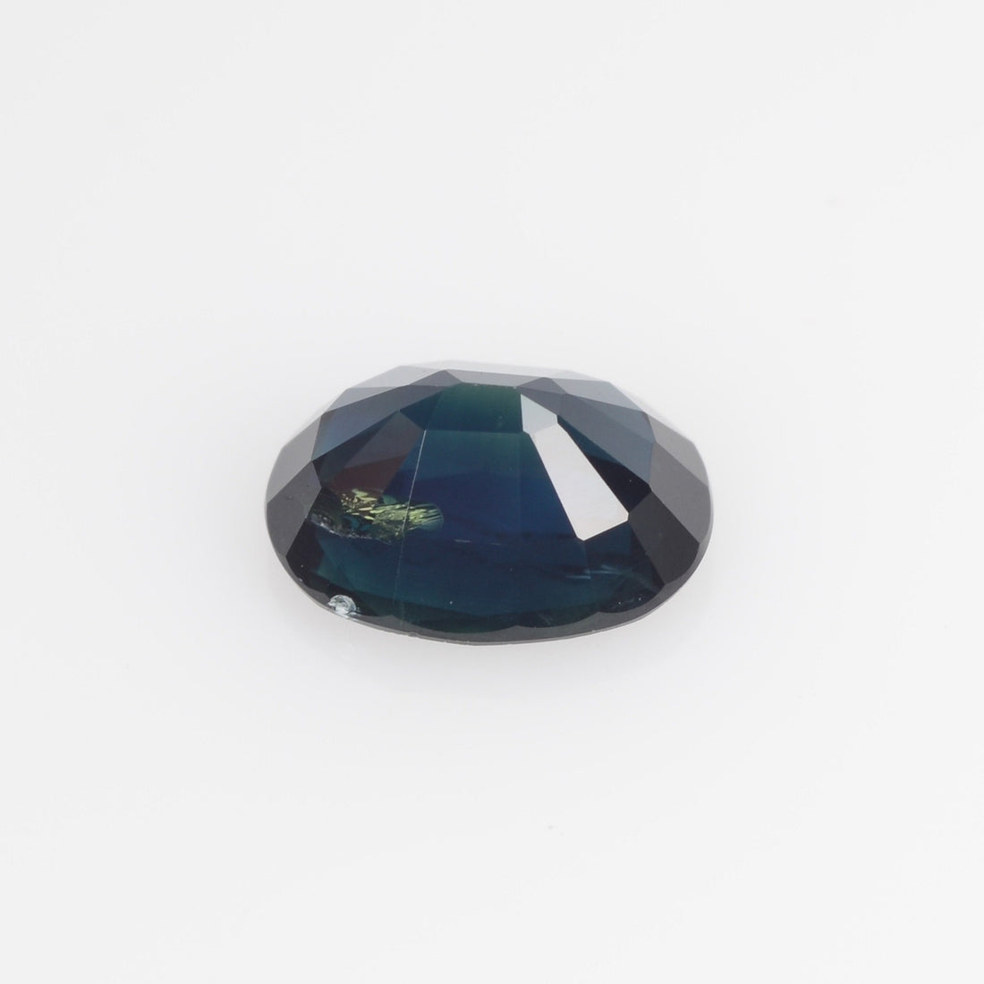 1.60 Cts Natural Teal Blue Sapphire Loose Gemstone Oval Cut