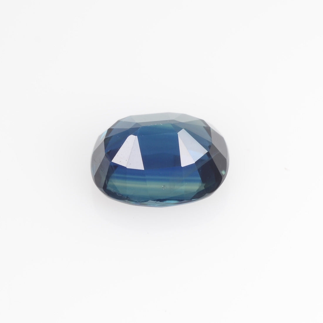 1.96 Cts Natural Teal Blue Sapphire Loose Gemstone Oval Cut
