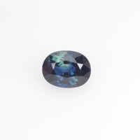 1.00 Cts Natural Teal Blue Sapphire Loose Gemstone Oval Cut