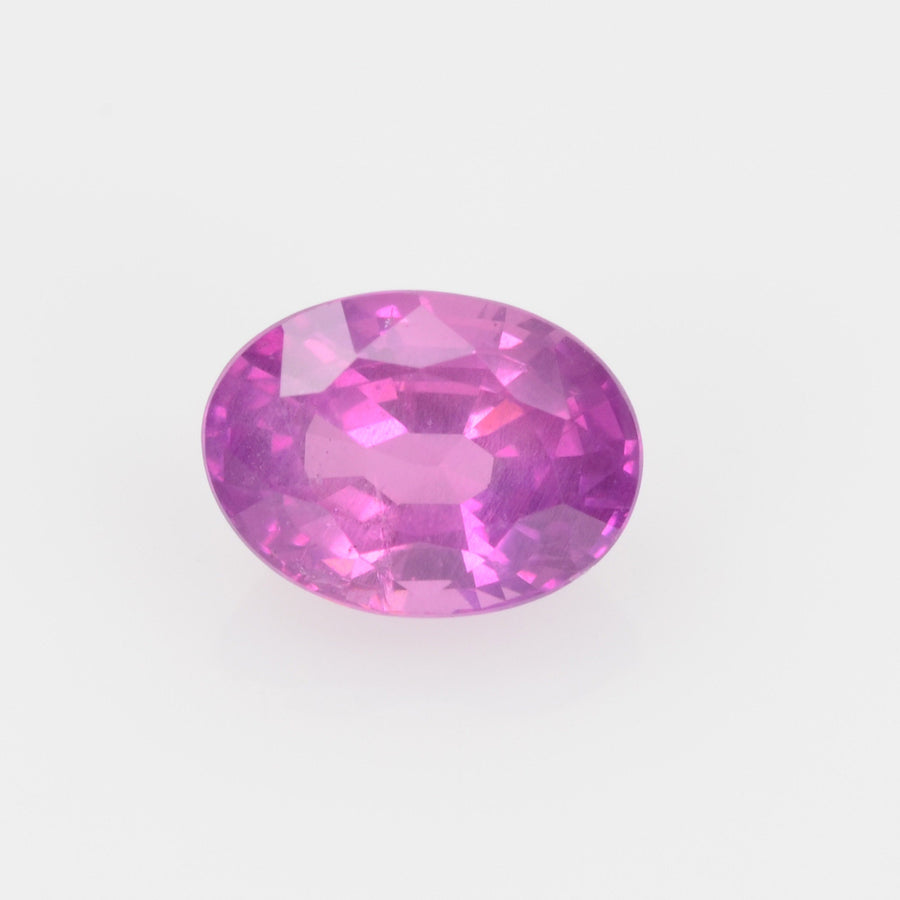 0.78-0.88 Cts Unheated Natural Pink Sapphire Loose Gemstone oval Cut