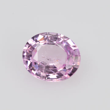 0.98-1.35 Cts Unheated Natural Pink Sapphire Loose Gemstone oval Cut