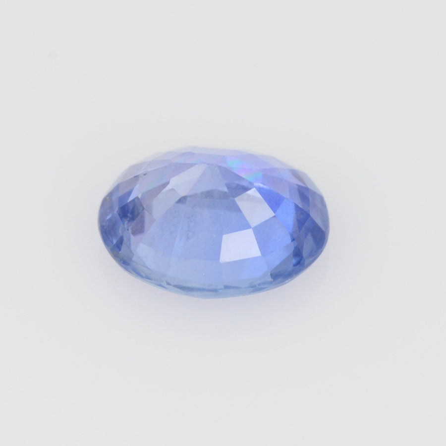 0.96-1.18 cts Unheated Natural Blue Sapphire Loose Gemstone Oval Cut