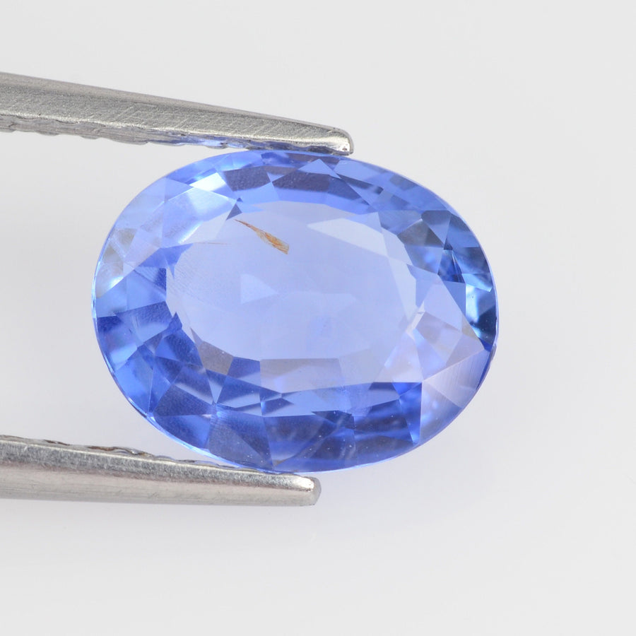 0.96-1.18 cts Unheated Natural Blue Sapphire Loose Gemstone Oval Cut