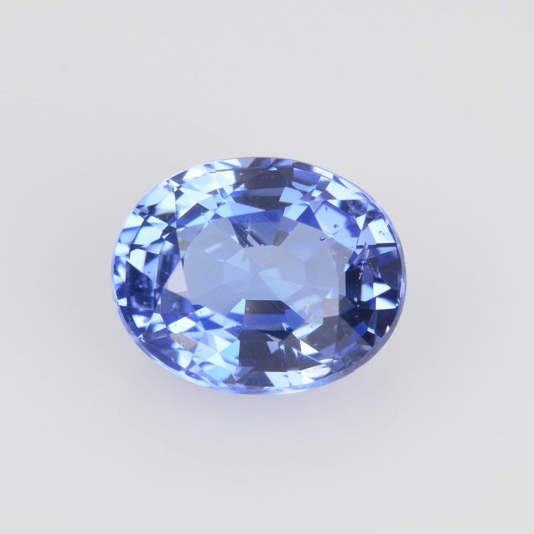 1.29-1.78 cts Unheated Natural Ice Blue Sapphire Loose Gemstone Oval Cut