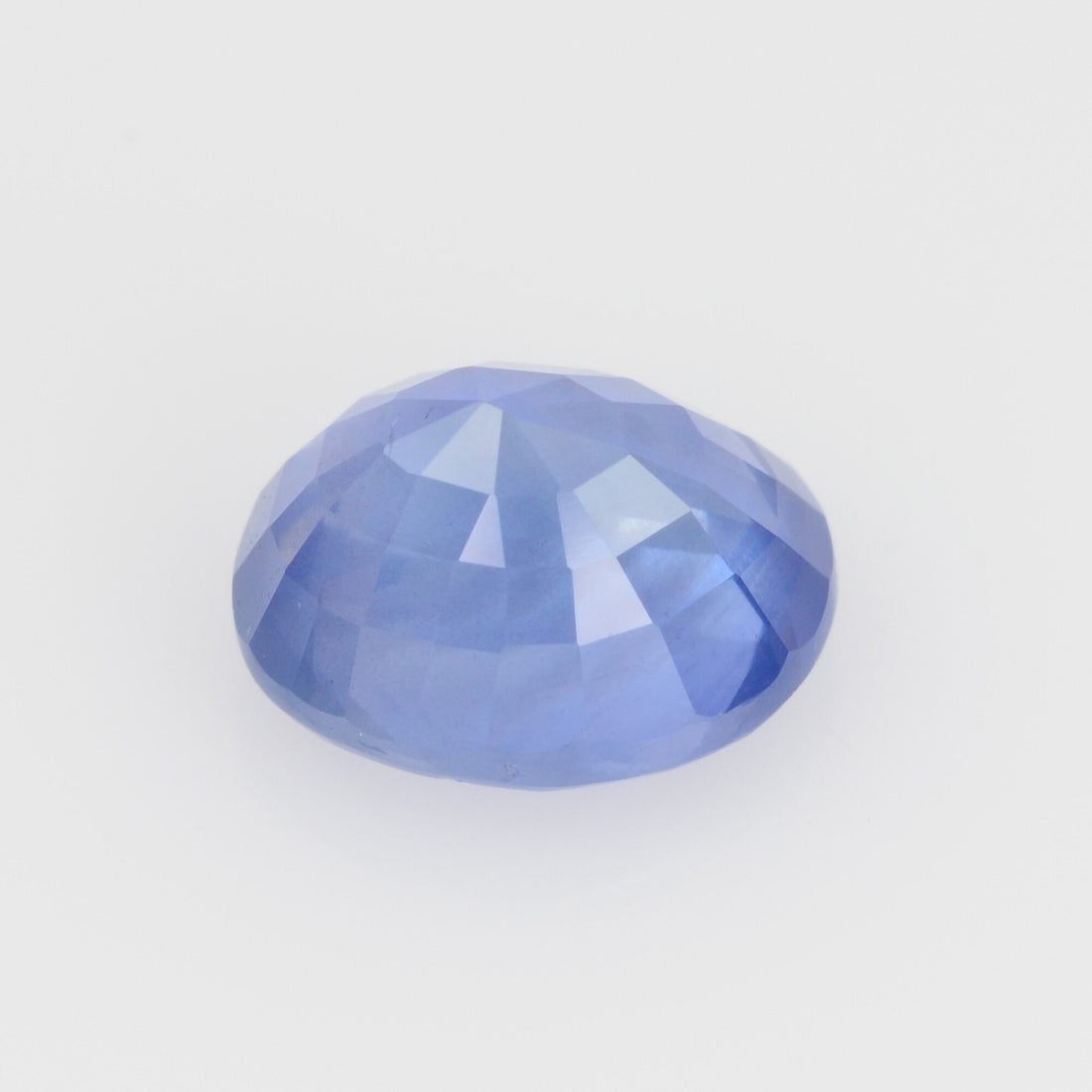 1.29-1.78 cts Unheated Natural Ice Blue Sapphire Loose Gemstone Oval Cut