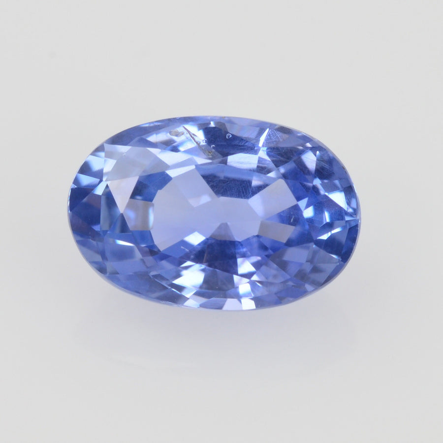 1.31-1.80 cts Unheated Natural Blue Sapphire Loose Gemstone Oval Cut