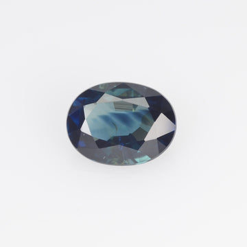 0.72-0.81 Cts Natural Teal Blue Green Sapphire Loose Gemstone Oval Cut