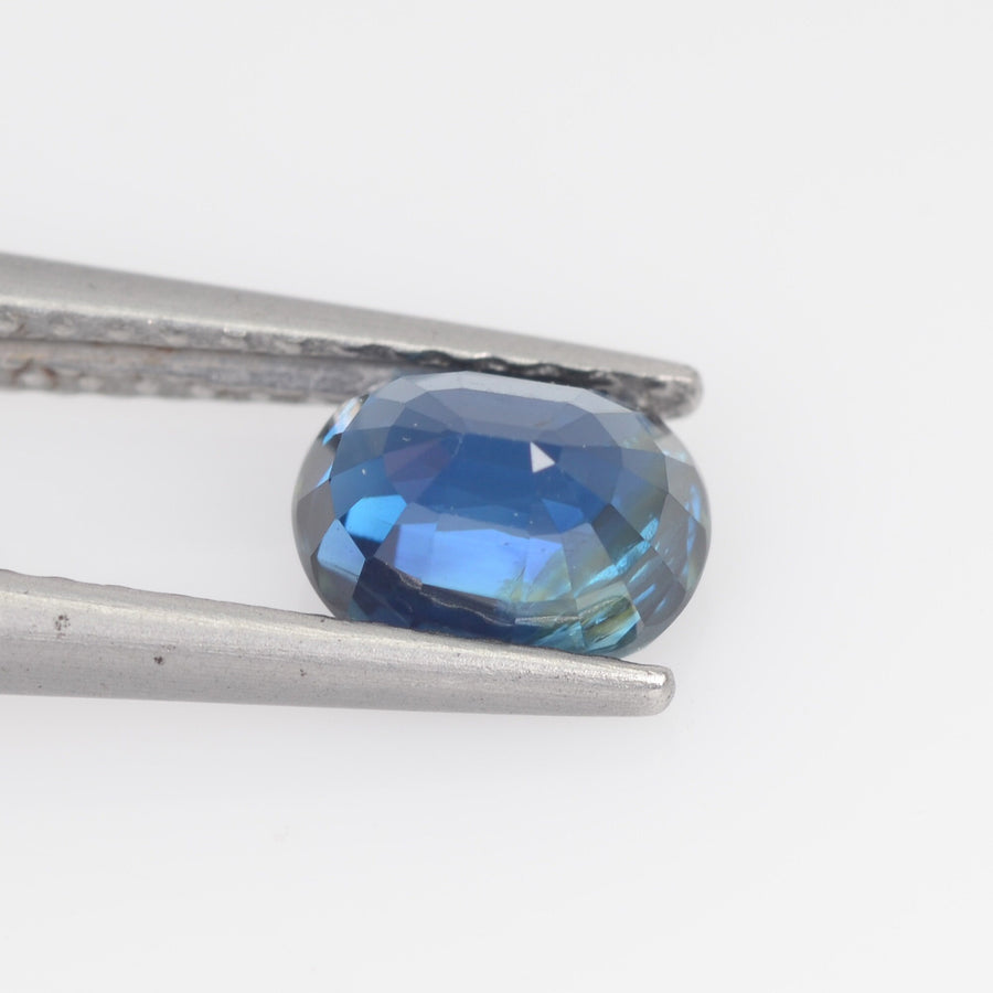 0.97-1.03 Cts Natural Blue Sapphire Loose Gemstone Oval Cut