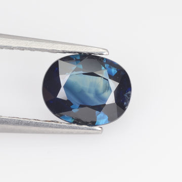 1.03 Cts Natural Blue Sapphire Loose Gemstone Oval Cut