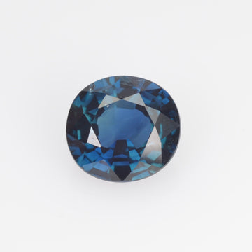 1.11 Cts Natural Teal Blue Sapphire Loose Gemstone Oval Cut