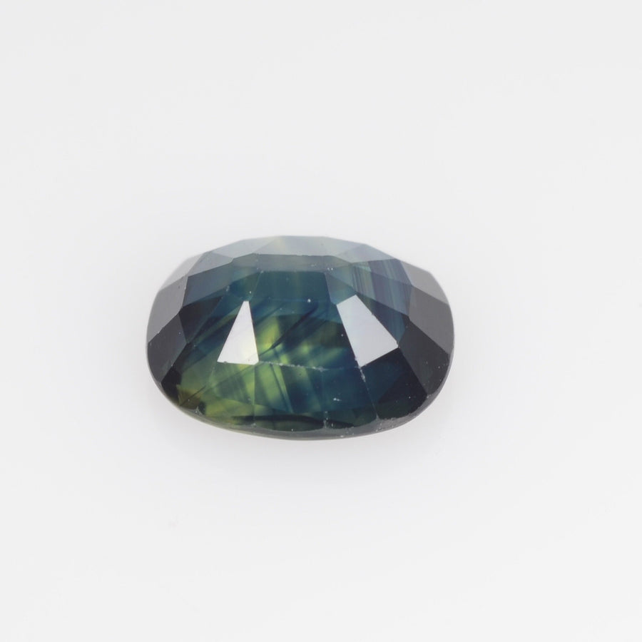 1.12 Cts Natural Teal Blue Sapphire Loose Gemstone Oval Cut