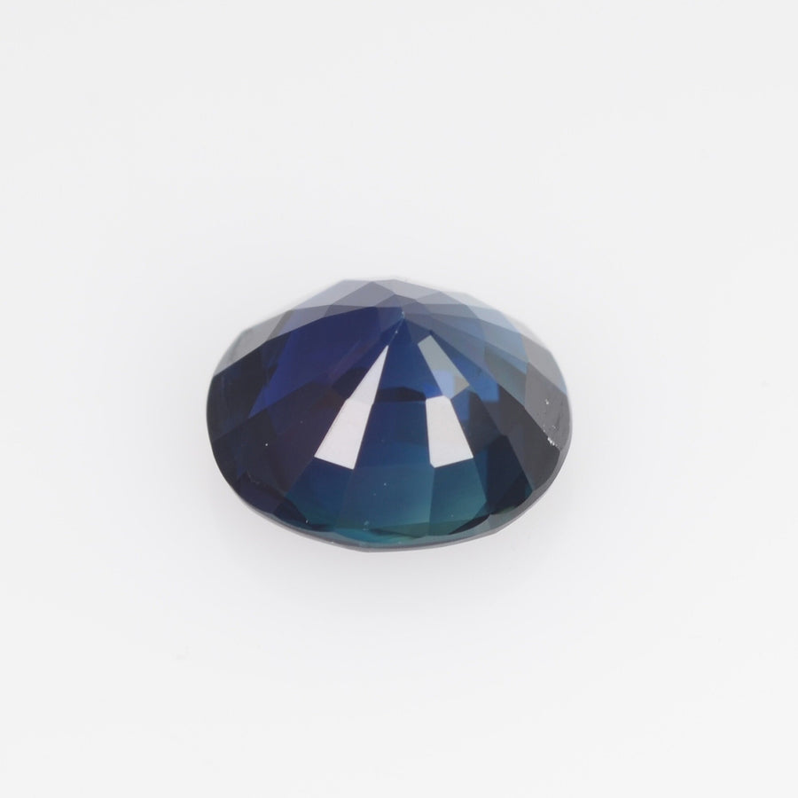 1.25 Cts Natural Teal Blue Sapphire Loose Gemstone Oval Cut