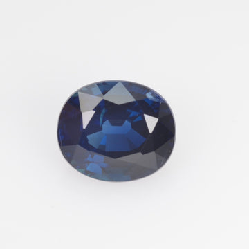 1.32 Cts Natural Teal Blue Sapphire Loose Gemstone Oval Cut