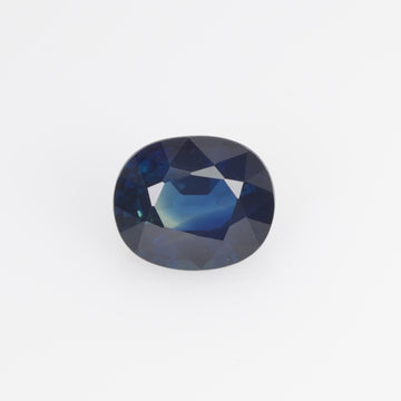 1.34 Cts Natural Teal Blue Sapphire Loose Gemstone Oval Cut