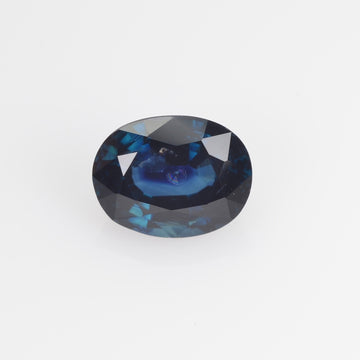 1.73 Cts Natural Teal Blue Sapphire Loose Gemstone Oval Cut