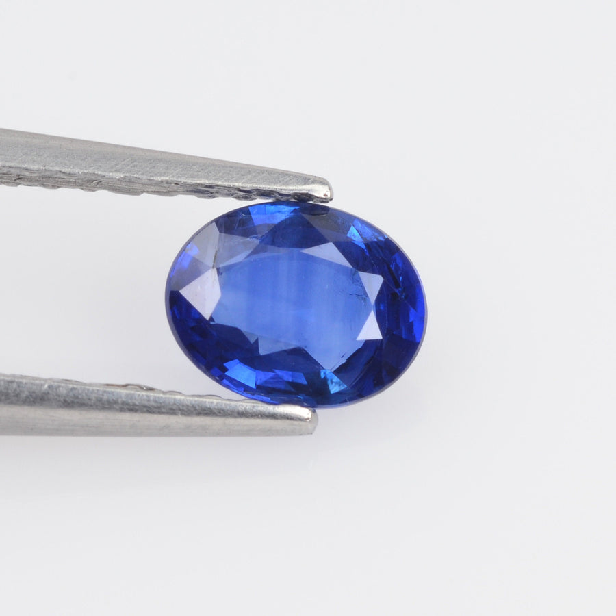 0.48-0.80 cts Unheated Natural Blue Sapphire Loose Gemstone Oval Cut