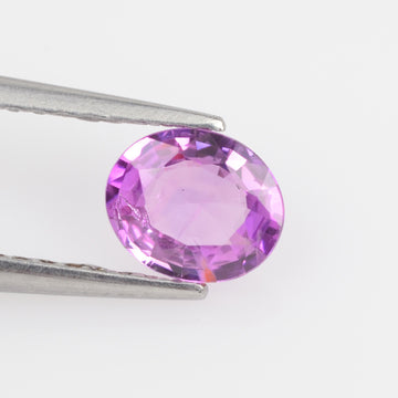 0.53-0.72 Cts Unheated Natural Pink Sapphire Loose Gemstone oval Cut