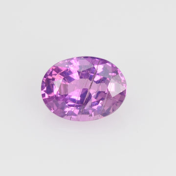 0.78-0.88 Cts Unheated Natural Pink Sapphire Loose Gemstone oval Cut