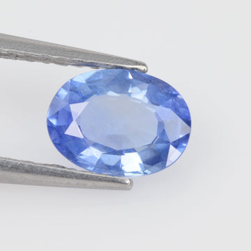 0.96-1.18 cts Unheated Natural Blue Sapphire Loose Gemstone Oval Cut