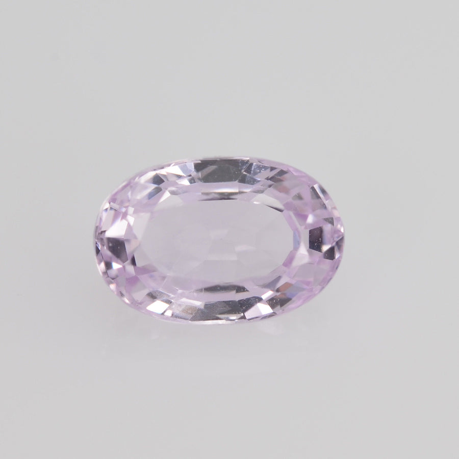 6x4 mm Natural Pastel Pink Sapphire Loose Gemstone oval Cut