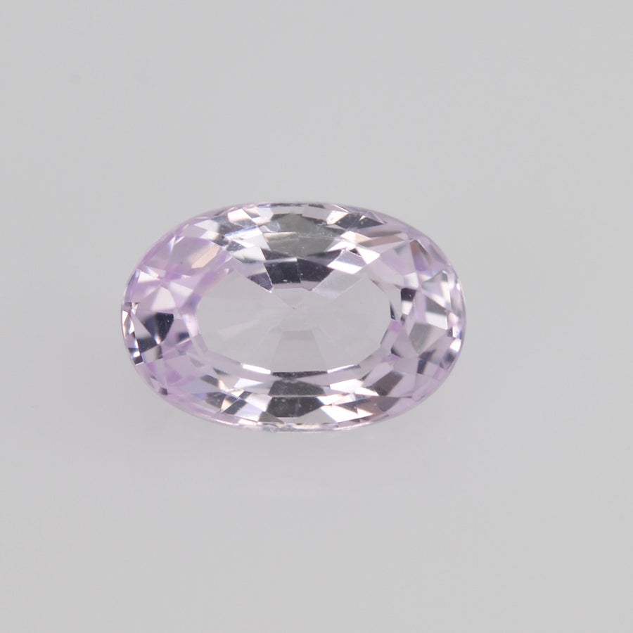 6x4 mm Natural Pastel Pink Sapphire Loose Gemstone oval Cut