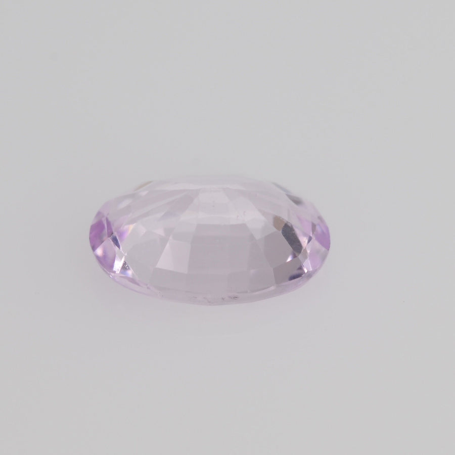 6x4 mm Natural Pastel Pink Sapphire Loose Gemstone oval Cut